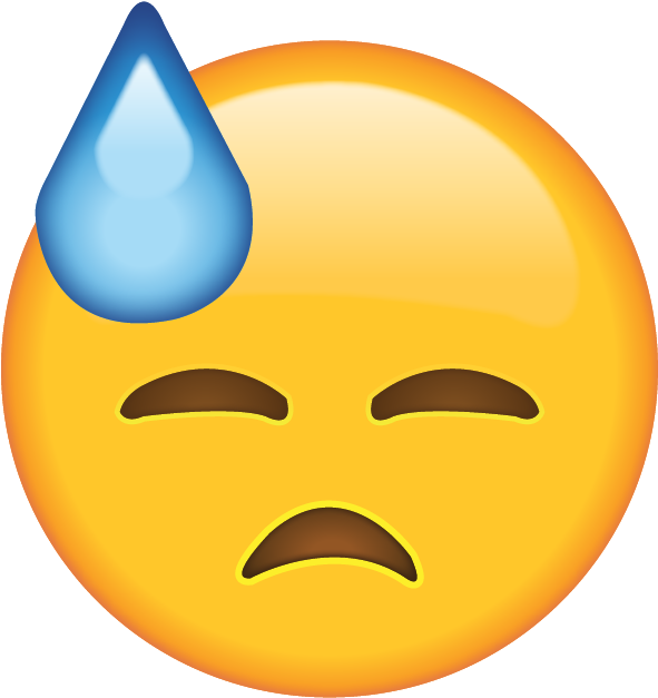 Download Face With Cold Sweat Emoji - Download Face With Cold Sweat Emoji (640x640)
