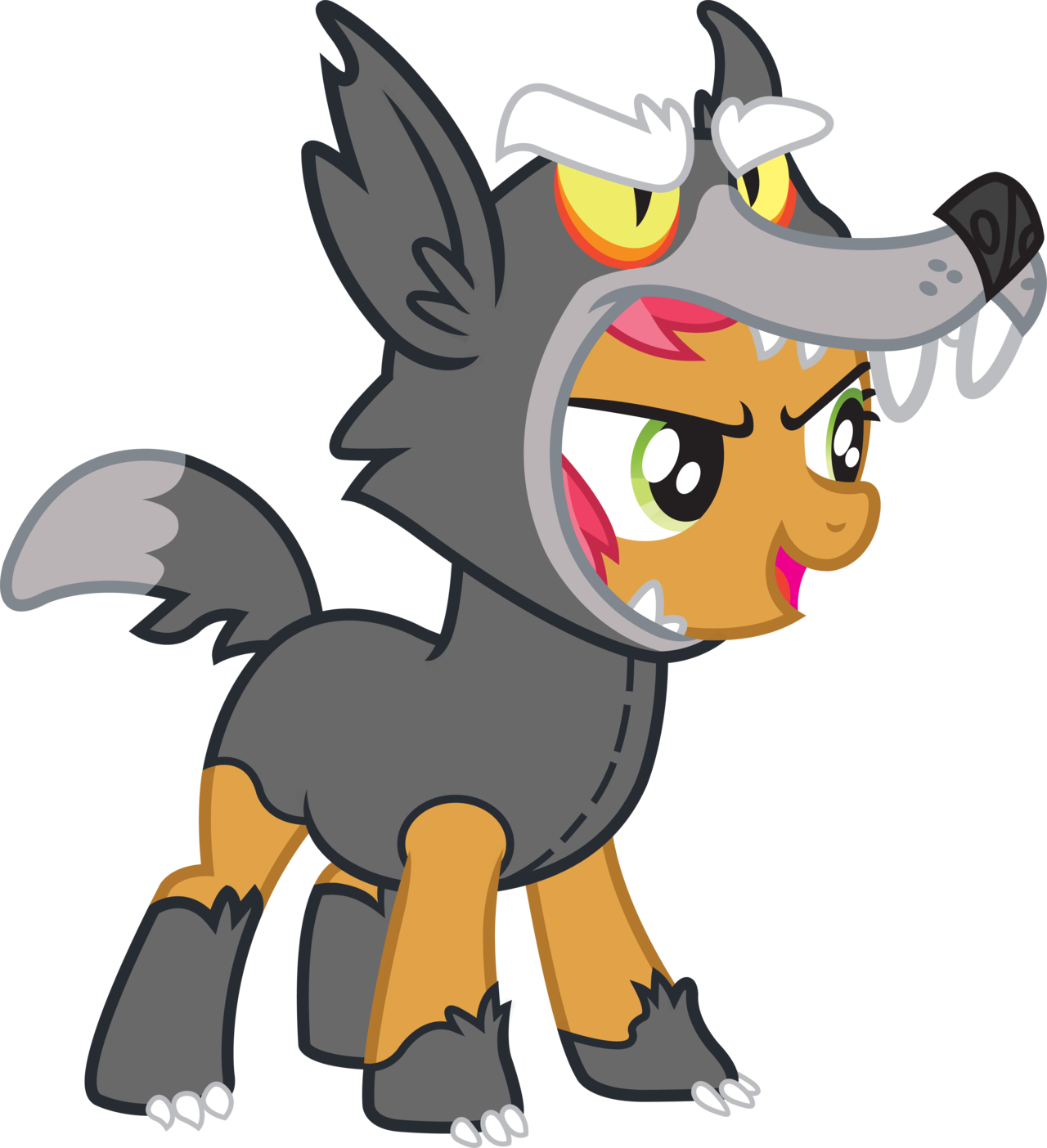 Wolf Babs By Birthofthepheonix Wolf Babs By Birthofthepheonix - Babs Seed As Equstria Girl (1280x1404)