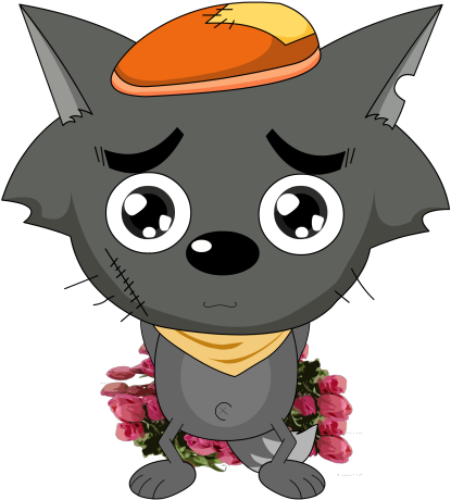 That's A Chinese Cartoon Character,grey Wolf - 灰 太 狼 头像 (500x500)