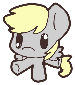 Chibi Derpy By Pokemon-wolf - Cute Chibi Pokemon Gifs (400x400)