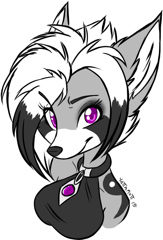 Rika The Wolf - Wolf Tail Drawing Anthro (536x791)