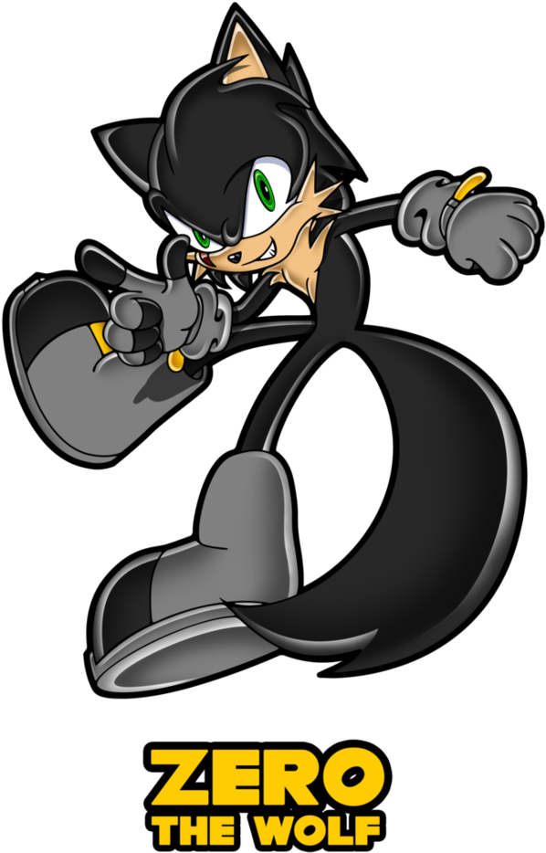 Zero The Wolf- Sa Style By Sonicj - Sonic The Hedgehog (808x988)