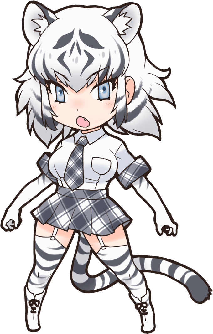 White Tiger - Kemono Friends White Tiger (680x1067)