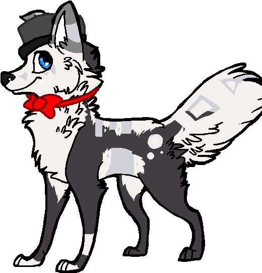 Fancy Wolf Adoptable By Niightmareadoptable - Gray Wolf (573x559)