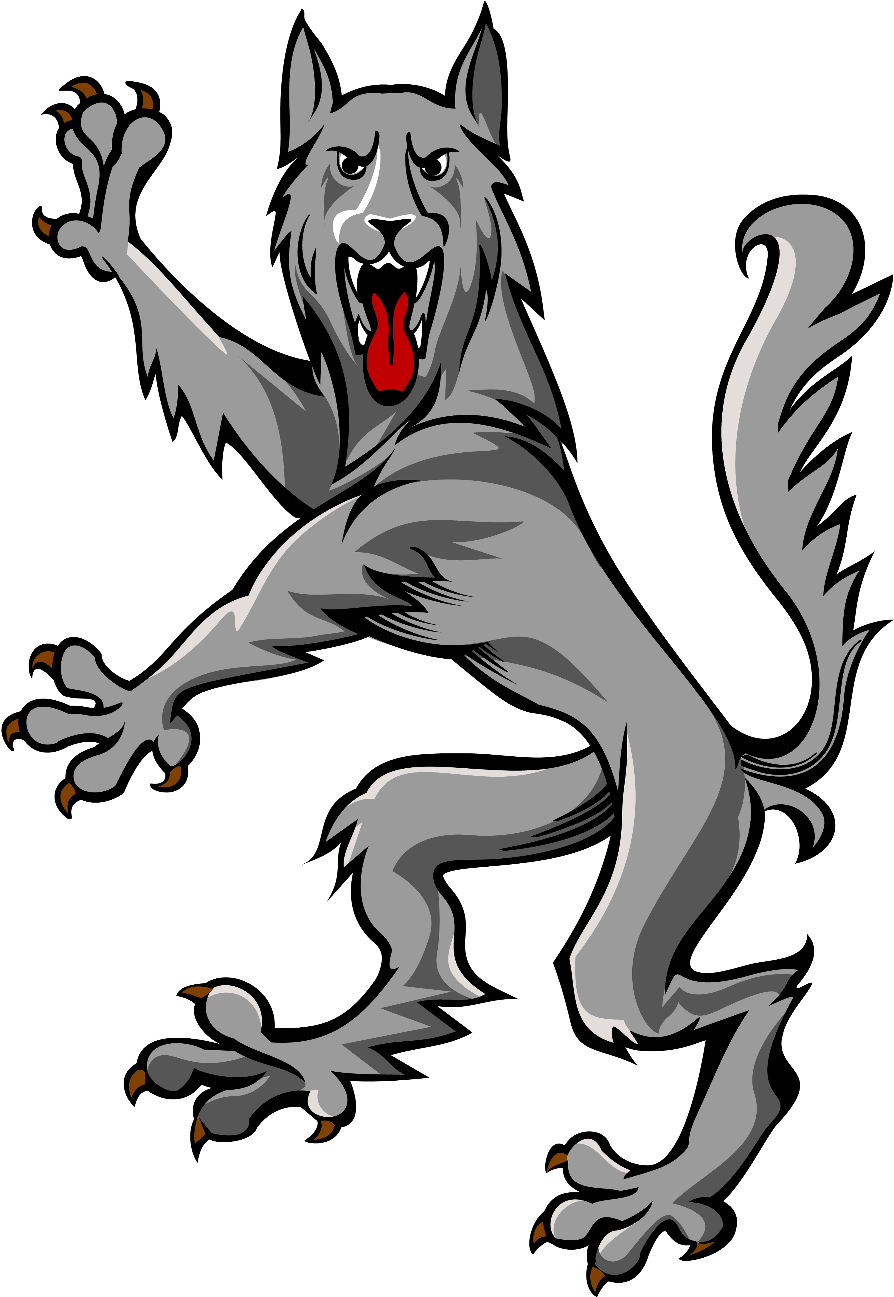 Wolf - Wolf Coat Of Arms (3000x4352)
