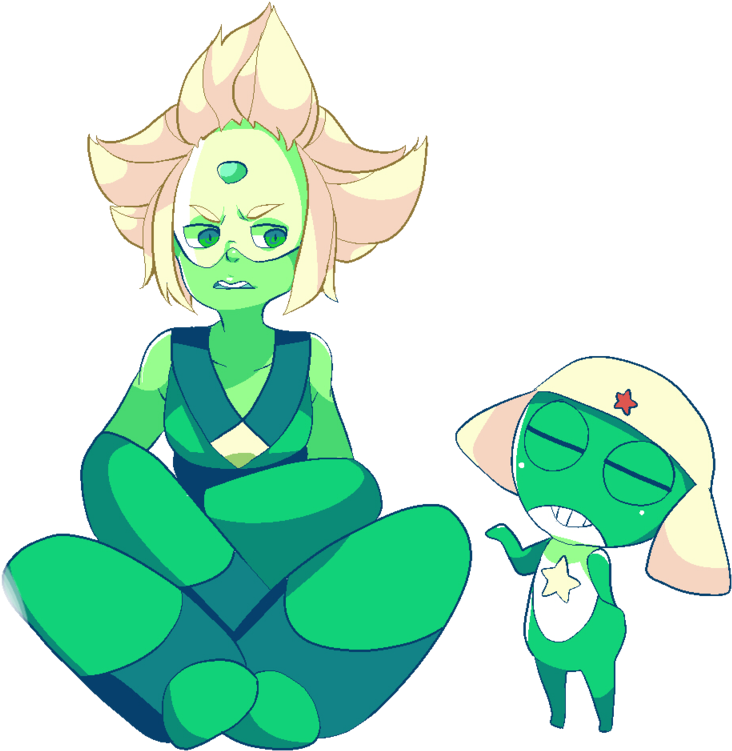 Cute Green Alien Cuties By Kaeseo - Cute Anime Alien (1024x803)