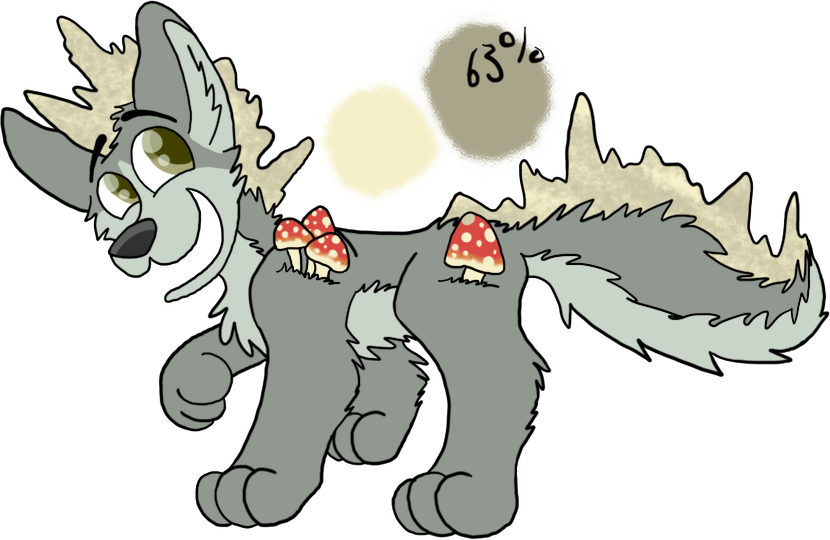 Cave Clipart Wolf - Wallpaper (830x540)