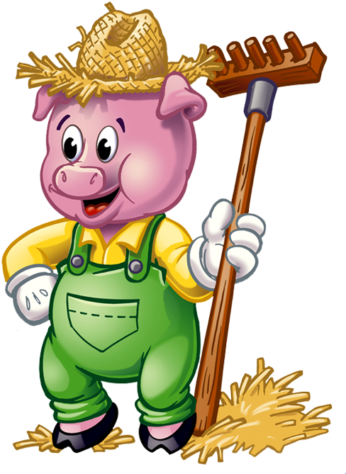 Big Bad Wolf Gray Wolf The True Story Of The 3 Little - Three Little Pigs Clipart (501x668)