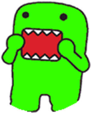 Domo Clipart Green - Domo Kun (420x420)