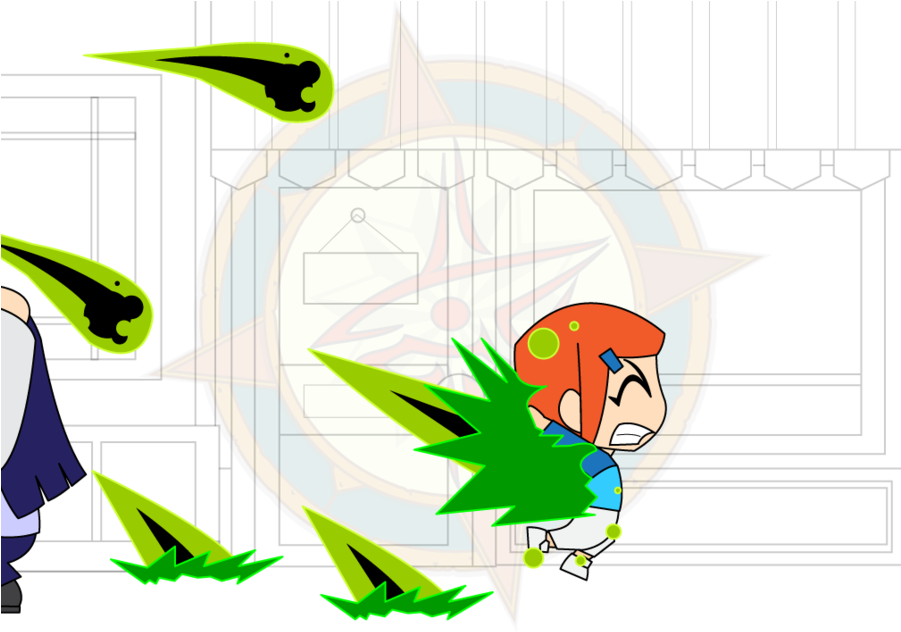 Gwen Hit By Dragon-fangx - Gwen Hit By Dragon-fangx (900x643)