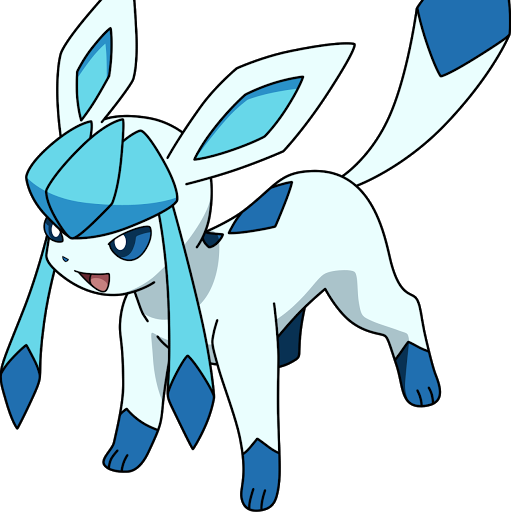 Alien Cat Mascot - Glaceon Kawaii (511x512)