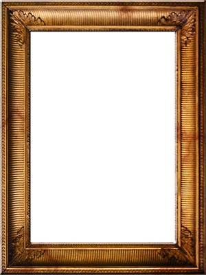 Old Picture Frame Png (300x400)