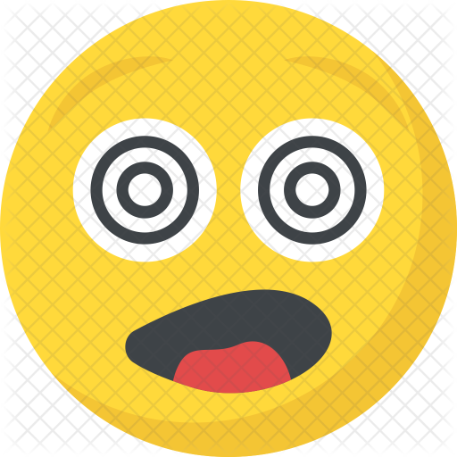 Dizzy Emoji Icon - Dizzy Emoji Png (512x512)