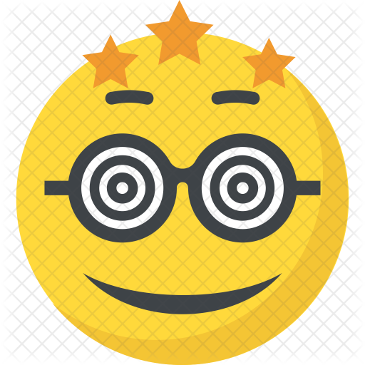 Dizzy Emoji Icon - Emoticon Confused (512x512)