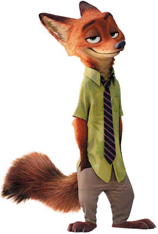 Zootopia's Nick Wilde - Zootopia Nick (516x765)