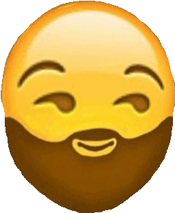Le Marks World Emoji Day With Beards Hecarves And - Bearded Emoji (480x480)