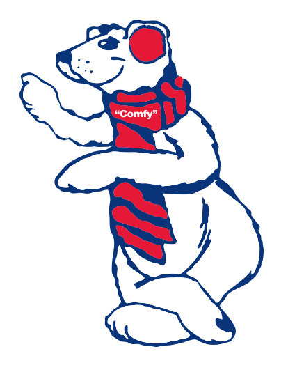 Comfy, The Comfort Incorporated Mascot - Mascot (414x534)