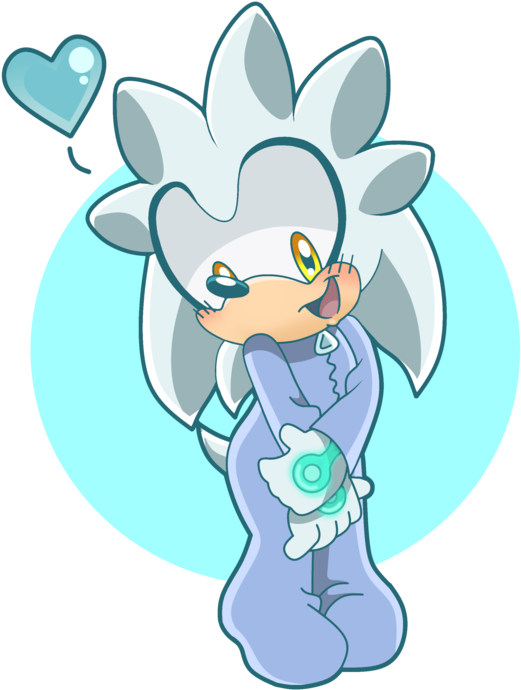 Baby Silver The Hedgehog By Theleonamedgeo - Silver The Hedgehog As A Baby (600x720)