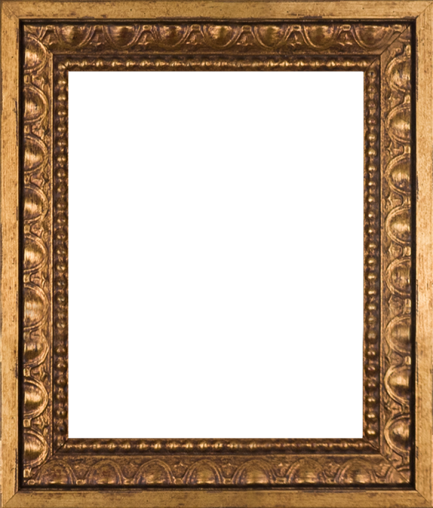Versailles Gold Frame 8\ - Gold Frame (851x1000)