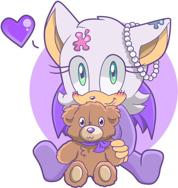 Baby Rouge The Bat By Theleonamedgeo - Baby Rouge The Bat (600x649)
