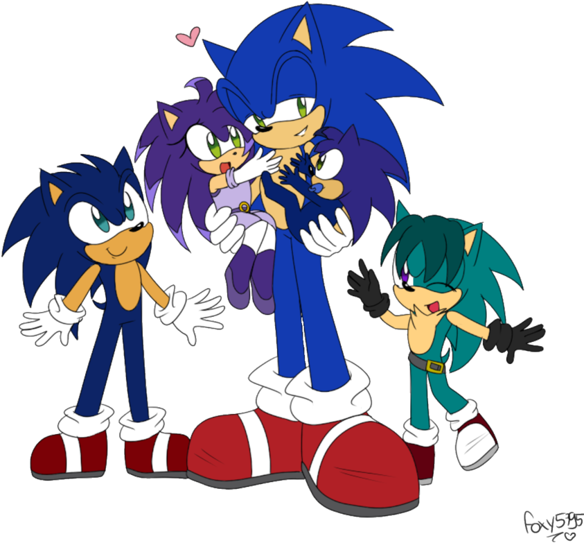 Like - Sonic Is A Father (900x831)