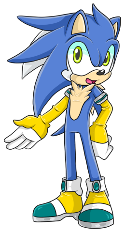 Silver & Sonic Child, Gold - Sonic Silver X Gold (300x500)
