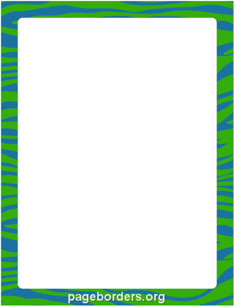Free Png Green Border Frame Png Images Transparent - Blue And Green Frames (711x913)