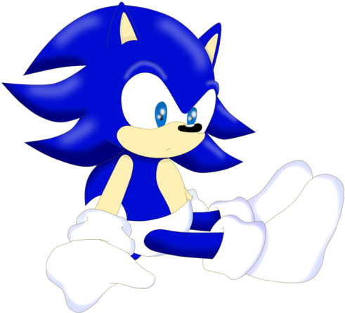 Baby Daisu The Hedgehog By Blue-zoner - Cartoon (600x600)