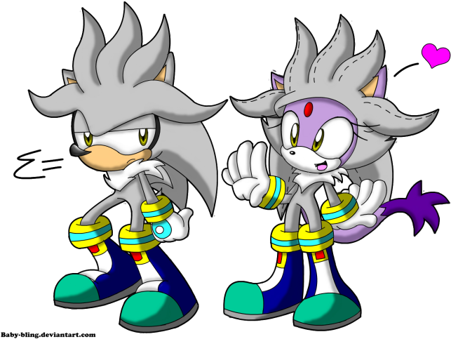 Blaze The Cat Y Silver The Hedgehog (700x504)