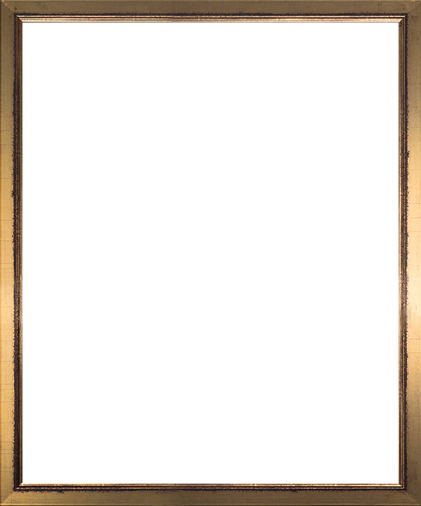Burnished Gold Frame - Cadre (833x1000)