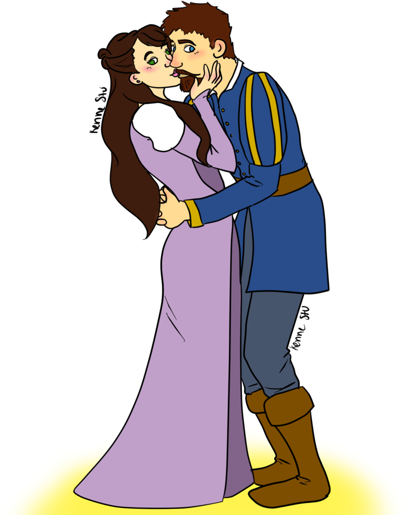 The King And Queen Of Corona By Kennestu - King And Queen Of Corona (900x1029)