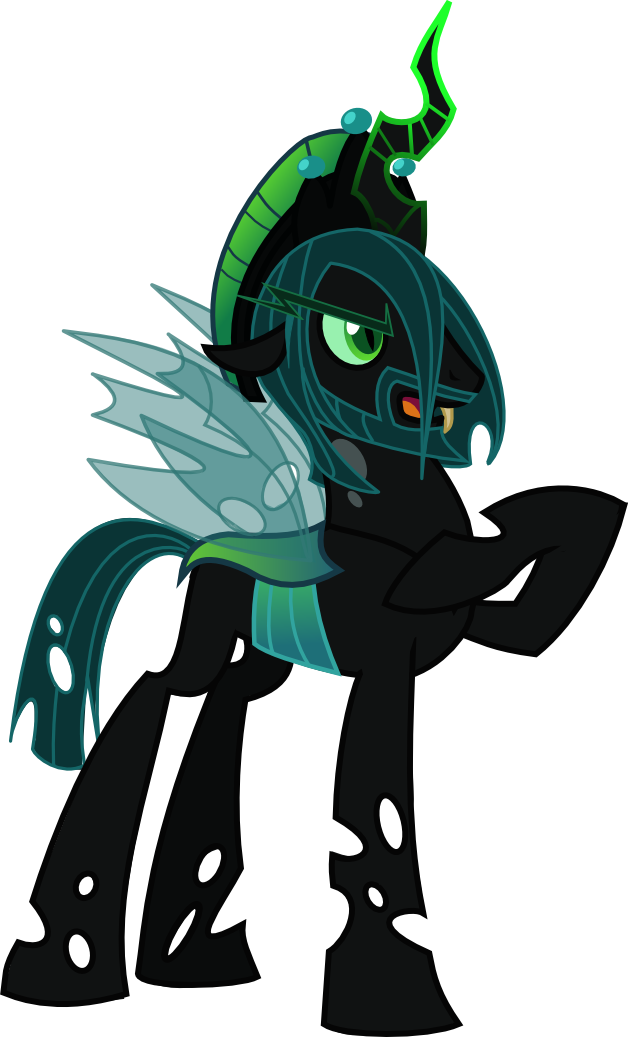 Itoruna The Platypus, Bear, Changeling, Changeling - Mlp King Chrysalis (628x1037)