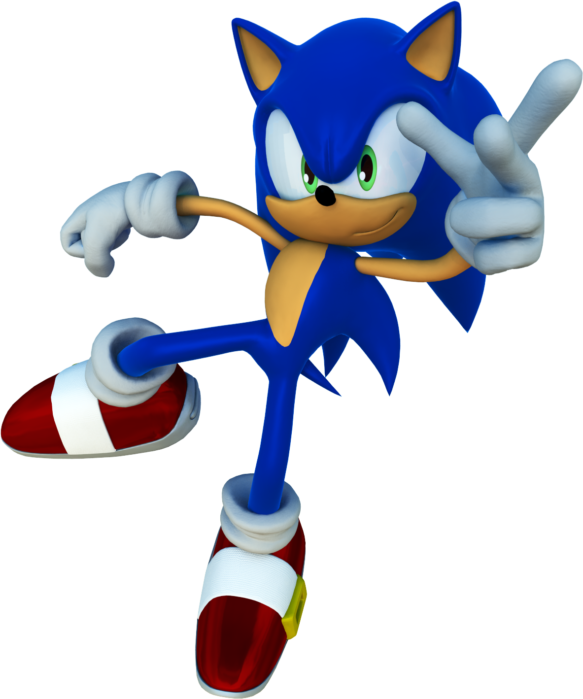 Old Sonic Adventure Render By Infinitedxi - Cartoon (1440x1440)