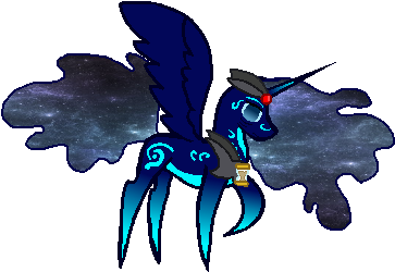 King Tempus Myth By Starryoak - Mlp King Cosmo (374x354)