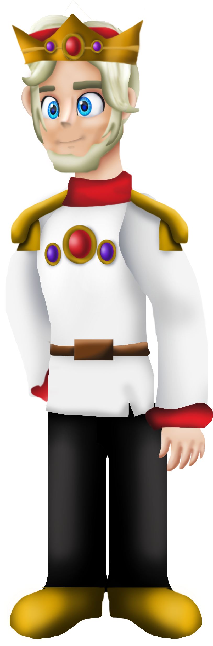 King Geogre Louis - Cartoon (1000x2460)