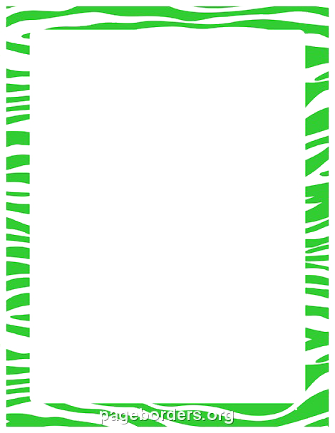 Lime Border Frame Png Transparent - Borders Green (470x608)