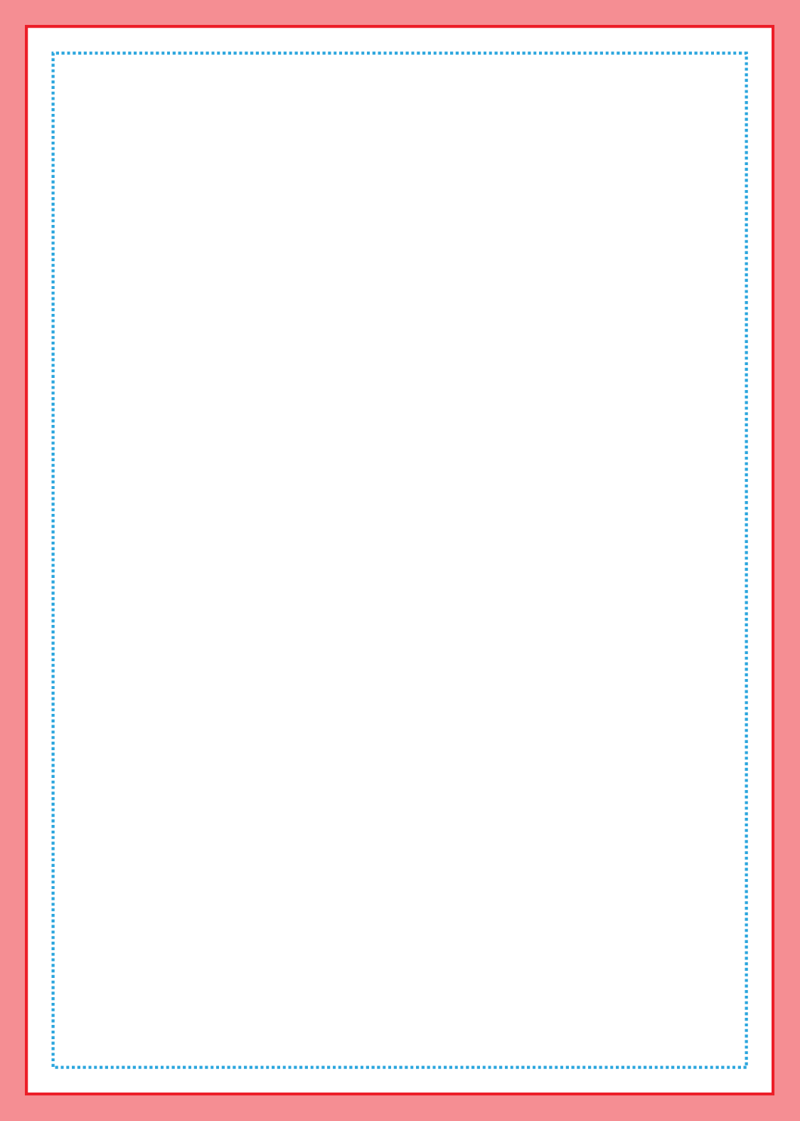 Green And Red Page Borders Download - Border (1125x1575)