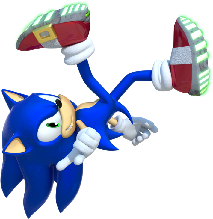 Sonic The Hedgehog 3d By Fentonxd - Sonic The Hedgehog 3d Png (800x748)