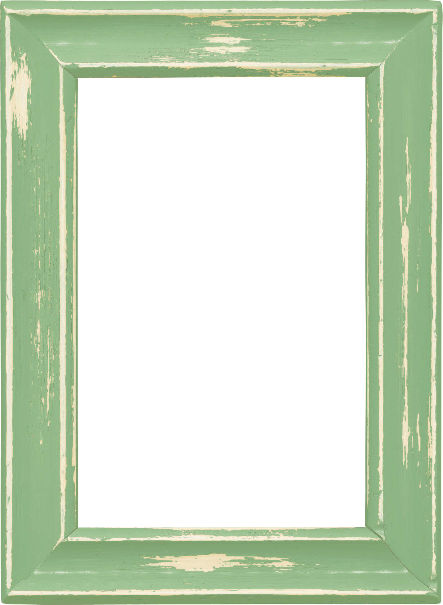 Picture Frame Green Vintage Clothing - Vintage Green Frame (1428x1948)
