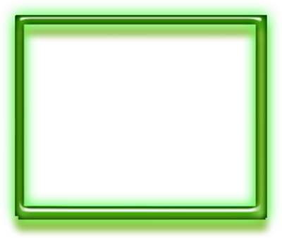 Neon Frame Photo Gamma Green Glow Frame Psd37860 - Frame Neon Png (400x338)