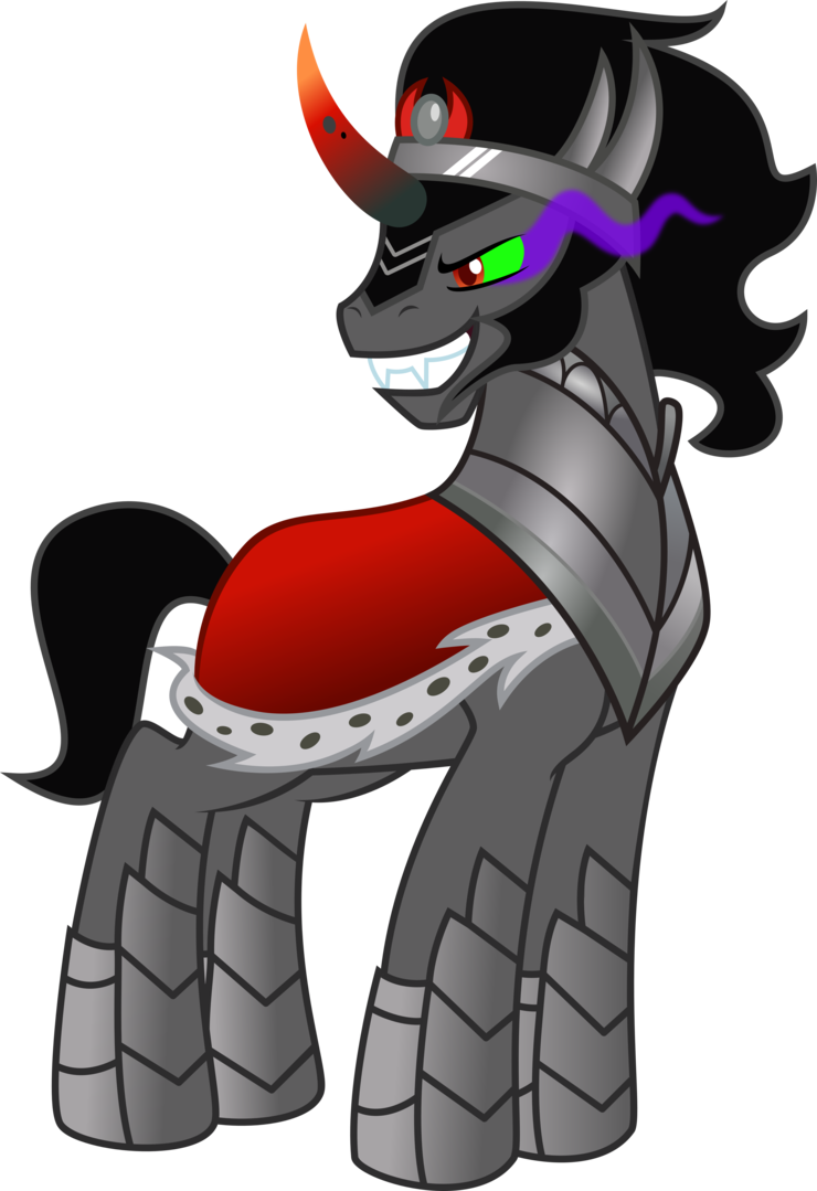 King Sombra By Osipush - Mlp Sombra Vector (740x1079)