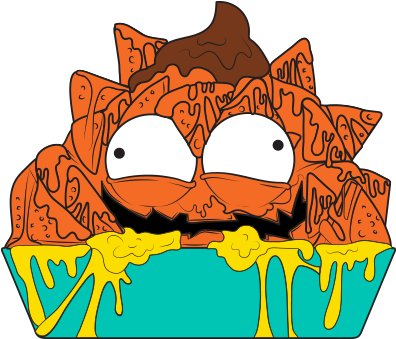 Gooeynachos1 - Grossery Gang Ginger Dread Man Yellow (400x400)