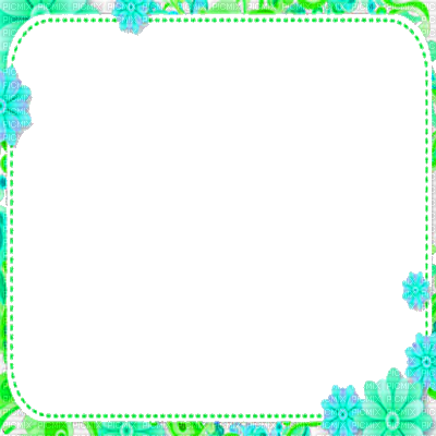 Floral Frame - Marcos Para Power Point (400x400)