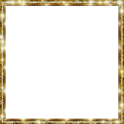 Square Gold Frame Png - Frame Gif (400x400)
