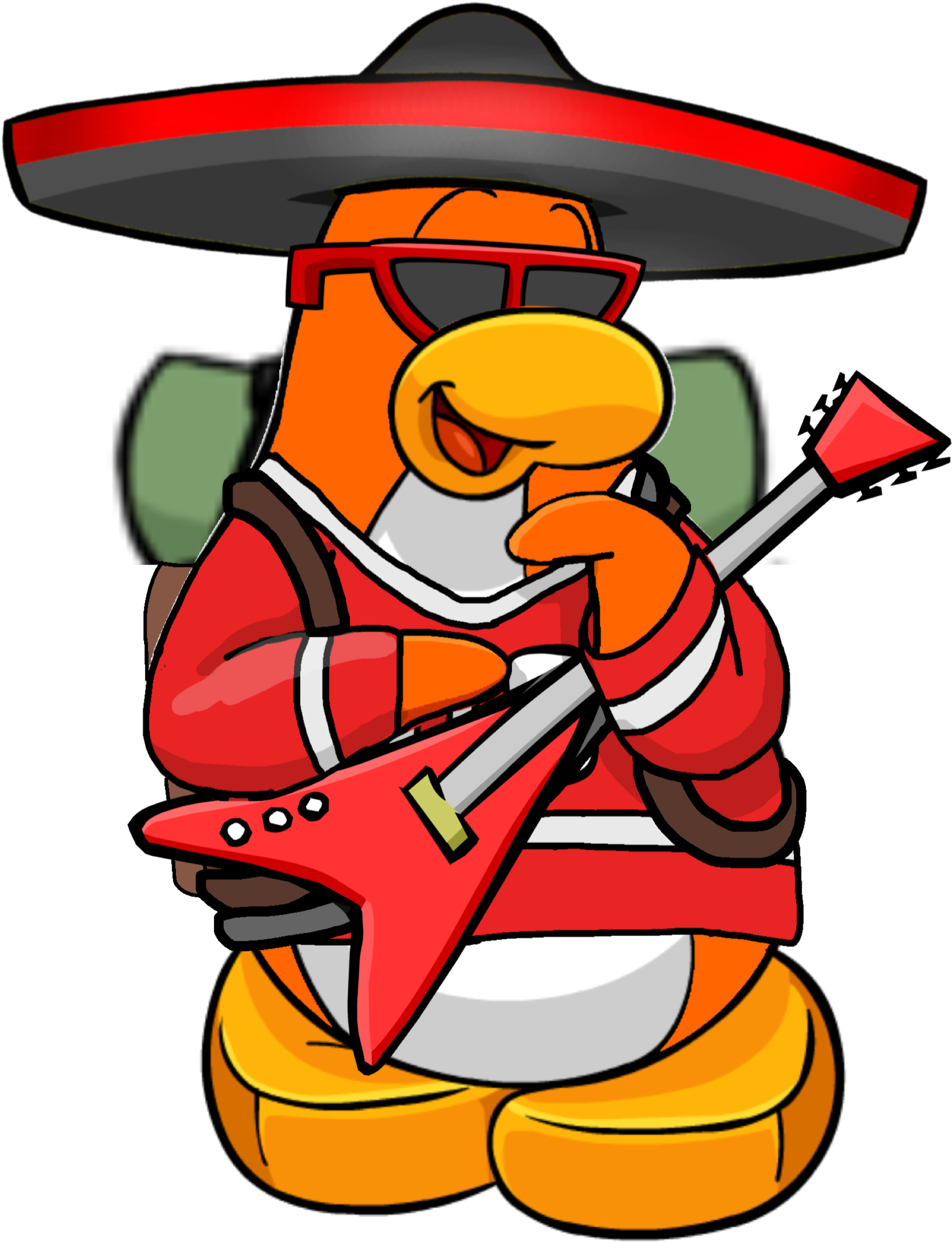 You Doodle Pro 2017 03 26t22 33 15z - Club Penguin Red Electric Guitar (1990x3072)