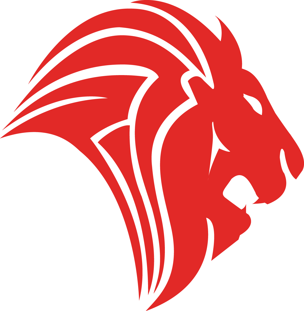 School Logo - Red Lion Logo Png (1230x1259)