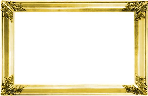 Golden Frame Png Picture - Certificate Border High Resolution (607x396)