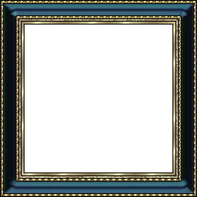 Blue - Picture Frame (400x400)