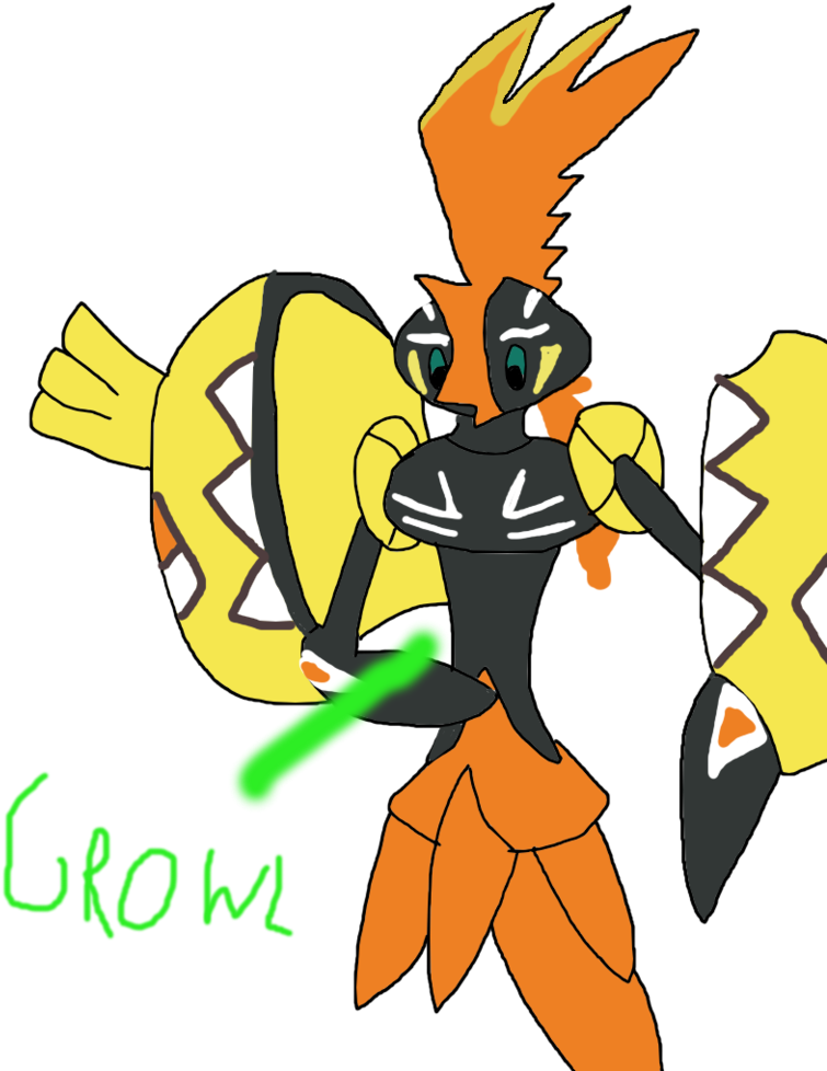 [rq] Hungry Tapu Koko By Killhaloring - Cartoon (769x1038)