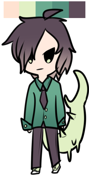 Nine Tailed Hidou By Kamisaiat With Maddieadoptables - Cartoon (288x587)